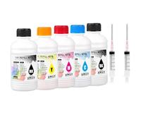 PZPSEQGM Encre Pigment 250 ML Compatible avec PFI-206 IL et IL IDISSOLOVE 6400 6450 6400S 6450S 6400SE Les modèles Fonctionnent avec des imprimantes compatibles(Y)
