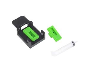 PZPSEQGM Ensemble d'outils Compatible CISS Ink Ink System avec Cartouche Clip de pincement Clip de pompage Pièces de Nettoyage 10 ML Kits d'aiguilles Compatible avec l'imprimante Refill