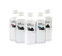 PZPSEQGM Film de Transfert d'encre DTF 1000 ML Compatible avec Les travaux de Transfert de Chaleur avec i3200 P800 L1800 1390 L800 L805 1430 3880 et imprimantes d'horloge(White)