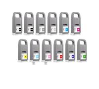 PZPSEQGM FPI706 PFI706 CARTRILLE À L'ENK Compatible avec IPF8400 IPF9400 IPF8410 IPF9410 IPF8410S 9410S Pigment Encre Pigment avec Puce(PFI-706 M)