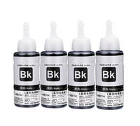 PZPSEQGM Kit de Recharge d'encre à Colorant, 6 Bouteilles, T6731, T6732, T6733, T6734, T6735, T6736, Compatible avec l'imprimante L800, L801, L805, L810, L850, L1800(4black)