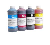 PZPSEQGM Kit d'encre de Colorant Universel de 500 ML Compatible avec diverses imprimantes à Jet d'encre de Bureau Compatible avec remplir la Cartouche(500ml Dye Ink-BK)
