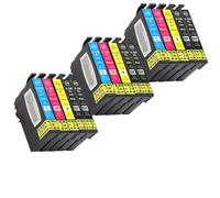 PZPSEQGM La Cartouche à Encre Compatible Compatible avec l'imprimante Fonctionne avec WF-2630 WF-2650 WF-2660 XP-320 XP-420 Compatible avec Le Pack 220xl T220 15(6BK 3C 3Y 3M)