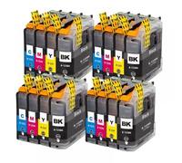 PZPSEQGM LC123 Cartouches à Jet d'encre Compatible avec MFC J4410DW J4510DW J4610DW J4710DW J470DW J6920DW en Taille XL(4SET)
