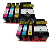 PZPSEQGM Mise à Niveau Compatible de la Cartouche d'encre 903 903xl Compatible avec OfficeJet Pro 6950 6960 6961 6963 6964 Les imprimantes fonctionnent avec 903xl 907xl(8pcs-BKCMY (Big))