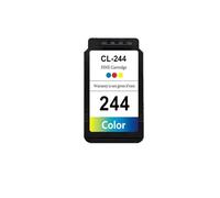 PZPSEQGM Remanufacturé PG243XL CL244XL CARTRIDE À L'ENK Compatible avec Les IMPRIMERS UTILISATIONS PG243 CL244 telles Que MG2924 MG2420 MG2520 MG2555(1 Color)