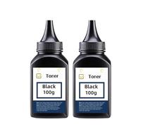 PZPSEQGM Rempiller la Poudre de Toner Noir Compatible avec Pro M110 MFP M139 100g Bouteilles compatibles avec Les Cartouches de Toner 141A 142A W1410A W1420A(100gX 2 Bottles)