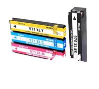 PZPSEQGM Remplacement Compatible Compatible avec la Cartouche d'encre 970xl 971xl 970 XL 971 XL Compatible avec OfficeJet Pro X476DW X451DW X576DW X551DW(1PCS Cyan)