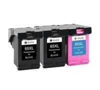PZPSEQGM Remplacement de la Cartouche à Encre 65xl Compatible avec Les imprimantes de la série 3700 3720 3721 3722 3723 3724 3730 3732(3PCS)