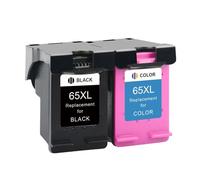 PZPSEQGM Remplacement de la Cartouche à Encre 65xl Compatible avec Les imprimantes de la série 3700 3720 3721 3722 3723 3724 3730 3732(2PCS)