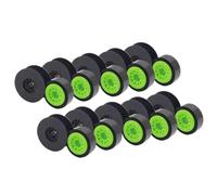 PZPSEQGM Ruban d'encre magnétique MX-IR50B MX-IR50BP LM-IR50B-AS LM-IR50B, Compatible avec l'imprimante Max Letatwin ID, Machine de Lettrage LM-550A LM-550E(10PCS MX-IR50B)