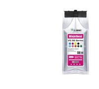 PZPSEQGM Sac d'encre avec Encre éco-solvant et Puce à Usage Unique, Compatible avec l'imprimante Roland SG-300 SG-540 SG2-300 SG2-540 SG2-640(Magenta)