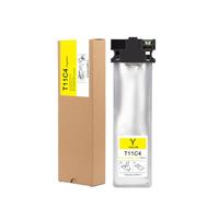 PZPSEQGM Sac d'encre T11C1 T11C2 T11D1 T11E1 Complet avec Encre pigmentée Compatible avec l'imprimante Workforce Pro WF-C5890DWF WF-C5390D Compatible avec la Zone européenne(T11C4-Y)