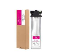 PZPSEQGM Sac d'encre T11C1 T11C2 T11D1 T11E1 Complet avec Encre pigmentée Compatible avec l'imprimante Workforce Pro WF-C5890DWF WF-C5390D Compatible avec la Zone européenne(T11C3-M)