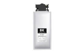 PZPSEQGM Sac d'encre T11C1 T11C2 T11D1 T11E1 Complet avec Encre pigmentée Compatible avec l'imprimante Workforce Pro WF-C5890DWF WF-C5390D Compatible avec la Zone européenne(T11E1-BK)