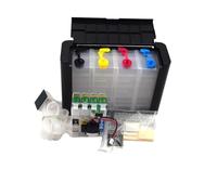 PZPSEQGM Système CISS Compatible avec Puce de réinitialisation Automatique T2711 T2174 27XL 25XL Compatible avec WF-3620 WF-3640 WF-7110 WF-7610 WF-7620 WF-7710 WF-5190(T27XL T2711-T2714)
