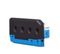 PZPSEQGM T08C1 T08C2 T08C3 T08C4 CARTRIDGES DE L'ENK Compatible avec Les Travaille(T80C2-1PCS-C)