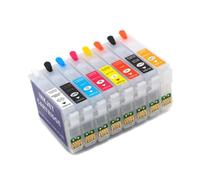PZPSEQGM T324 T3240-T3249 Cartouche à Encre Rechargeable Compatible avec l'imprimante SureColor P400 SC-P400 avec Une Puce permanente