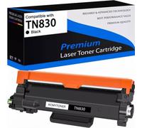 PZPSEQGM TN830 Toner Cartridge TN830XL Pack Compatible avec MFC-L2807DW HL-L2465DW DCP-L2640DW HL-L2405W Disponible en 1 2 4 10 Options de décompte(1PK)
