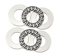 PZRT Lot de 2 roulements à aiguilles de poussée TC815 + 2TRA avec deux rondelles