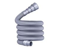 Pzt137 Tuyau d'évacuation pliable avec adaptateur réglable - Tuyau d'évacuation anti-fuite pour camping-car, caravane et remorque (100 cm) Pzt137 (E, 7 m)