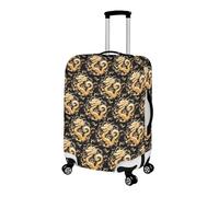 Pzuqiu Housse de bagage anti-rayures pour valise, accessoires de protection pour enfants et adultes, dragon, XL (29-32 inch suitcase)