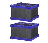 Pzuryhg Aquarium Cube Filter, Activated Carbon Water Trough Purifier, Strong Filtration and Absorption for Aquarium, Ponds, Fish Tank and Water Tank, Activated Carbon Water Purification