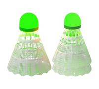 Pzuryhg Badminton Shuttlecocks - Windproof Night Practice Set, Three Piece Glow Training Flyers with Bright Luminous Visibility Design, Enhanced Tracking Feature, Ideal for Backyard Lawn Family Play