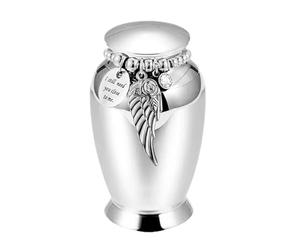 Pzuryhg Boîte à souvenirs de crémation - Mini récipient pour cendres d'animaux de compagnie, récipient en métal, style souvenir attentionné, idéal pour les cérémonies funéraires des animaux de