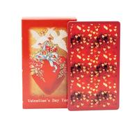 Pzuryhg Cartes de tarot, jeu de cartes Oracle, Deck Oracle psychologique, carte de Saint-Valentin, carte de divination mystérieuse, jeu de cartes de société, kit de lecture de tarot pour perspectives