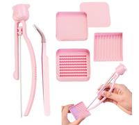 Pzuryhg Fuse Bead Kit - Portable Beading Toolkit with Organizer Tray Includes Tweezers Ironing Paper Storage Case for Beginners Youth Crafting, Ideal for Boys Girls Teens