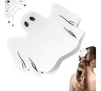 Pzuryhg Halloween Hair Clips, Gothic Hair Accessories, Ghost Hair Grippers, Ghost Expression Halloween Hair Clip, High-end Acrylic Shark Clip, Fashion Creative Hair Clip Jaw For Halloween Parties