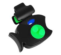 Pzuryhg Indicateur de touche LED - Alarme de pêche pour bâtons | Dispositif d'avertissement intelligent avec lumière vive et son fort, détecteur sensible pour adultes, débutants, professionnels