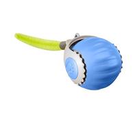 Pzuryhg Interactive Cat Ball, Motion Activated Smart Rolling Toy, Automatic Ball with Tail, Rechargeable Pet Play Toy, Ideal for Indoor and Outdoor Cats, Dogs, 5.5 x 4.5 x 4.8cm