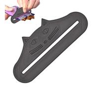 Pzuryhg Kitten Pouch Squeezer - Pet Sauce Pouch Extractor, Manual Paste Food Dispenser with Hand Slider, Smooth Dispenser Roller, Ideal for Daily Wet Food Feeding