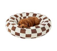 Pzuryhg Lit pour animal de compagnie, matelas pour chats, design de à traction sécurisée, soulagement des articulations orthopédiques, protection des meubles de maison, chaise longue taupe extra