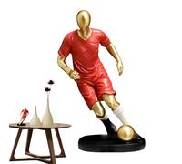 Pzuryhg Ornements de Joueur de Football, modèle de Gars de Football | Ornement décoratif d’athlète de Football en résine | Modèle de Collection de garçons de Football, Sculpture d’athlète de Football