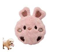 Pzuryhg Pet Ball - Bunny Shape Dog Toy, Colorful Bouncing Fun for Chewers, Interactive Play Sphere with Floating Design, Puppy Activity Ball Outdoor Use