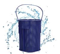 Pzuryhg Pool Pump Strainer Basket, Pool Strainer with Handle, Sturdy Design, Precision Water Circulation System Component, Ideal for Efficient Maintenance, Debris Filtering, Enhanced Durability