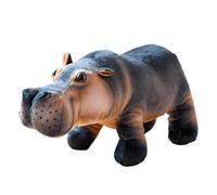 Pzuryhg Poupée Hippopotame en Peluche, Oreiller en Peluche, Jouet Hippopotame en Peluche, Oreiller Hippopotame pour, Hippopotame en Peluche pour Filles, décor d'animal en Peluche Hippopotame, Peluche