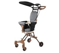 Pzuryhg Poussettes légères pour tout-petits, poussettes de rangement d'avions, poussette compacte pour poussettes à auvent amovible, poussettes faciles à plier, poussettes de rangement de coffre de