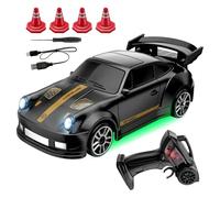 Pzuryhg Remote Control Car - Fast Action Drift Racer Toy, Wireless Racing Vehicle with Shock Absorbing Build Design, Smooth Turning Control System, Ideal for Kids Teens Driving Games