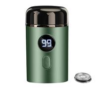 Pzuryhg Small Electric Shaver, Portable Face Grooming Tool, Waterproof Beard Trimmer, Type-C Rechargeable, 3W Power, (4 x 4 x 7cm), Ideal for Home & Travel