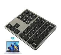Pzuryhg Small Wireless Keyboard, Compact 35-Key Keyboard, Mechanical Wireless Keyboard, Silent Typing Keypad, Handheld Compact Keyboard, Wireless 35-Key Keyboard, Compact Mechanical Keypad,