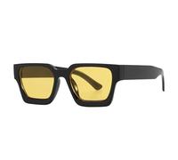 Pzuryhg Sports Sunglasses, UV Glasses for Fishing, Retro 400 Square Frame Sunglass for Sports, Festival, Outdoors, Beach, Vacation, and Driving, 5.71x5.71x1.46 Inches
