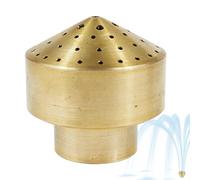 Pzuryhg Tête de pulvérisation d'eau pour Fontaine, de Fontaine en métal poreux, Bec de Rechange décoratif, Parfait pour Piscine, étang, Fontaine de Jardin, crée de Superbes Effets visuels et