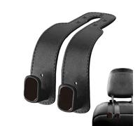 Pzuryhg Vehicle Seat Hook - Hidden Auto Storage Clip, Sturdy Universal Hanger with Folding Mobile Stand, Sleek Space Saving Mount, Ideal for Grocery Bag Backpack Workplace Commuting Travel