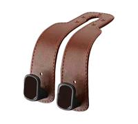 Pzuryhg Vehicle Seat Hook - Hidden Auto Storage Clip, Sturdy Universal Hanger with Folding Mobile Stand, Sleek Space Saving Mount, Ideal for Grocery Bag Backpack Workplace Commuting Travel