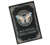 Pzuryhg Witch Supplies, Grimoire Notebook, Real Spell Book Prop, Decorative Vintage Journal, Mystical Altar Accessory, Gift for Enthusiasts, Men Women Adults Versatile Decorative Display
