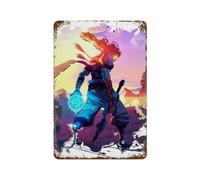 PZXXUEHY Dead Cells Game PosterWall Decor Art Metal Tin Poster Modern Bar Decorations30x20cm